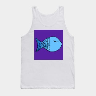 Fish design digital artwork Tank Top